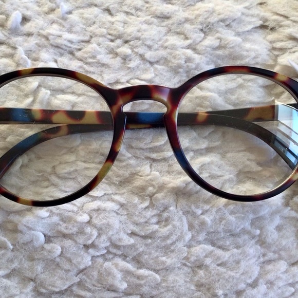 Nameless Psychedelic Tortoise Frame Eyeglasses - Bold Color Mix - Picture 3 of 11